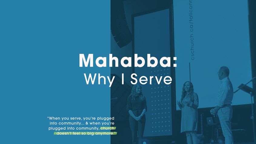Mahabba: Why I Serve